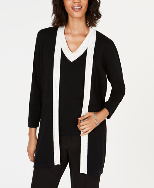 Kasper Colorblocked Topper Jacket